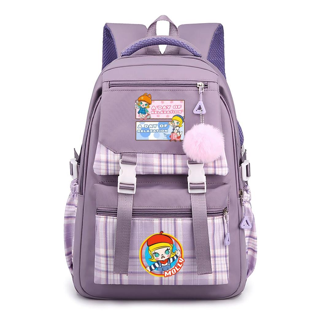 Printed Children'S Schoolbag Cute Small Fresh Primary School Students Junior High School Lightweight Large Capacity Backpack
