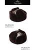 Men's Genuine Leather Lei Feng Hat - Warm Winter Ear Protection for Seniors and Dad