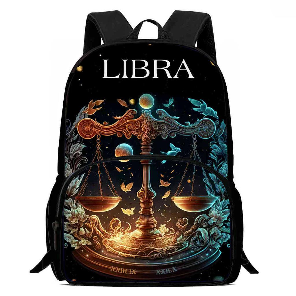 12 Sternbilder Schultasche High Definition Multifunktion Oxford Leichter Rucksack Haare
