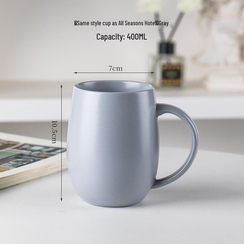 Japanese-Style Coffee and Tea Cup for Home, Office, and Hotel Use