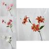 Artificial Lilium Brownii Var Viridulum Flower Garland For Wedding Decor And Photography Props With Handmade Silk Material