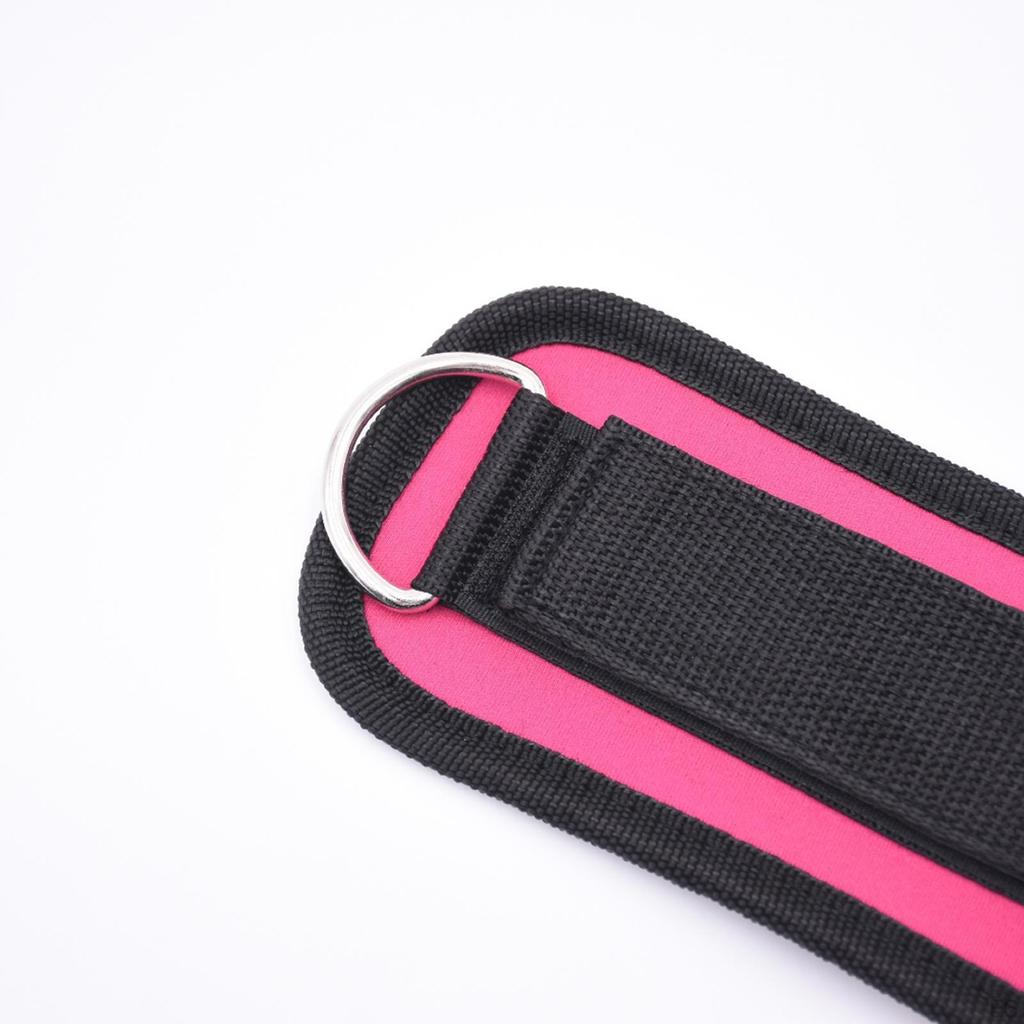 Alça de Tornozelo Ajustável para Acessórios de Máquina de Cabos, Cuff de Fitness para Exercícios de Pernas, Quadril