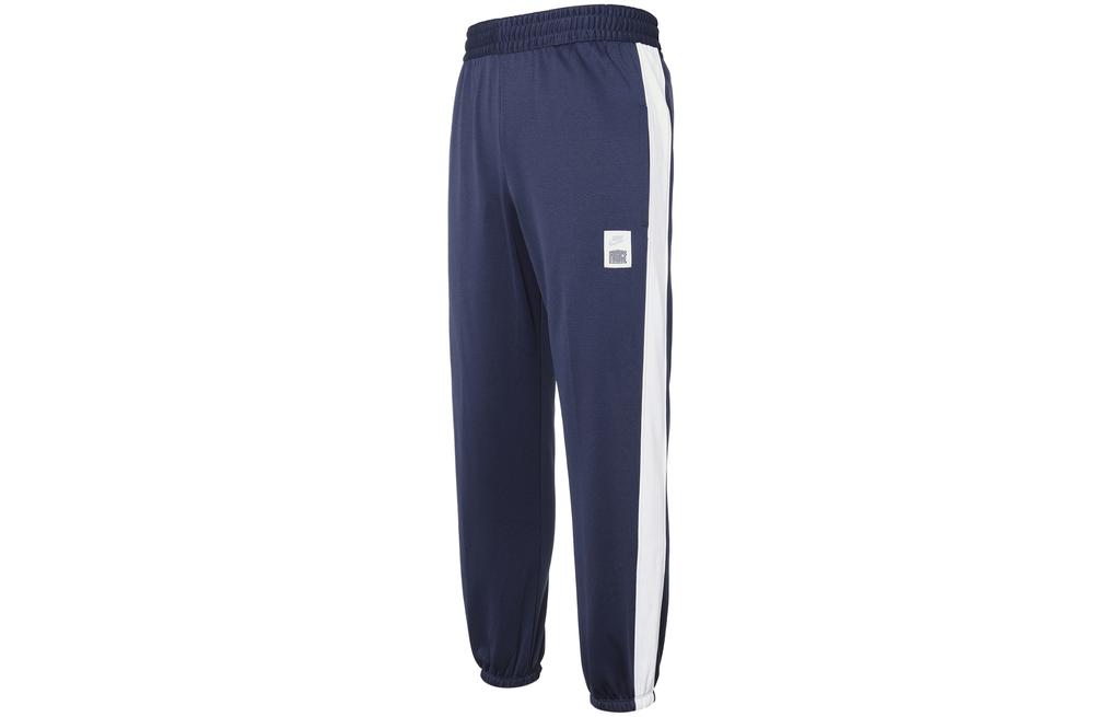 Nike Basketball Shorts Men's Dark Navy Blue Thickened And Fleece Lined Cuffed Pants DQ5825-410
