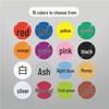 Colorful Round Self-Adhesive Label Stickers for Handwriting and Classification