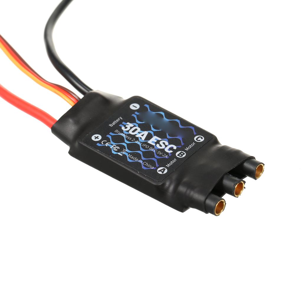 GTSKYTENRC 2 4S 30A Brushless ESC Motor Speed Controller Remote Control BEC ESC for Fixed Wing Aircraft 450 V2