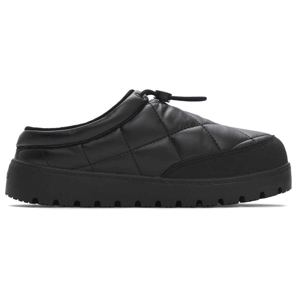 MLB New York Yankees Abrasion-Resistant Slip-Resistant Vintage Diamond Pattern Embossed Cotton Mules Unisex Black Sneakers 3AWBQWM46-50BKS