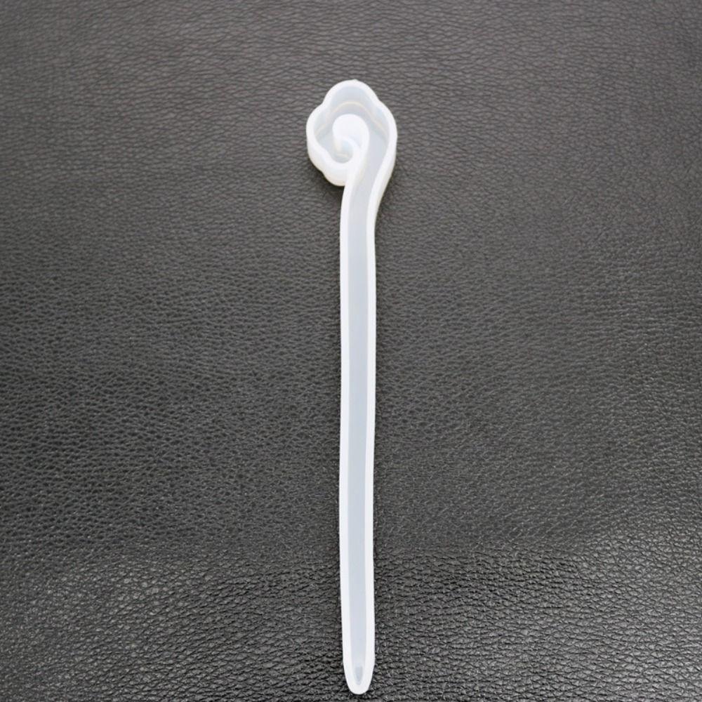 Stick Mould Jewelry Making Tools DIY Craft Supplies Hair Stick Resin Mold Casting Silicone Mold