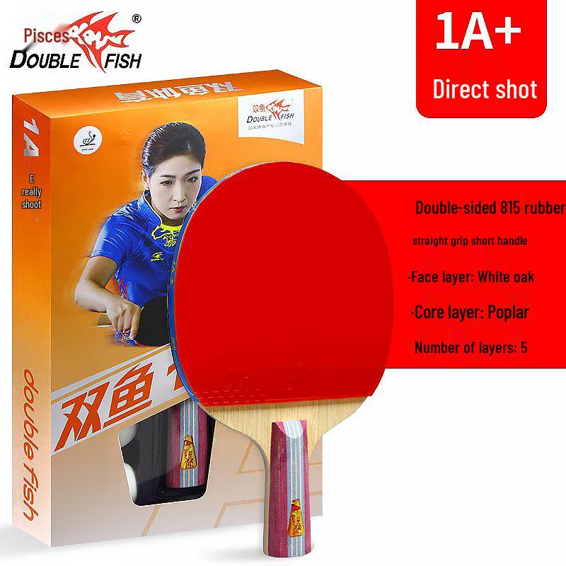 DOUBLE FISH 1A+E Beginner Penhold Table Tennis Racket