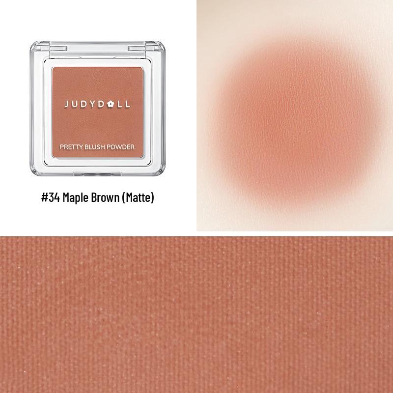 

Judydoll Peach Matte Blush & Highlight in Soft Pastel Shades