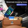 -Car Seam Storage Box Crevice Organizer Bag Gap Filler For BMW X3 X5 X6 M5 M3 E46 E90 E60 F10 E39 F30 E36 G30 E87 E70 E91 E30 G2
