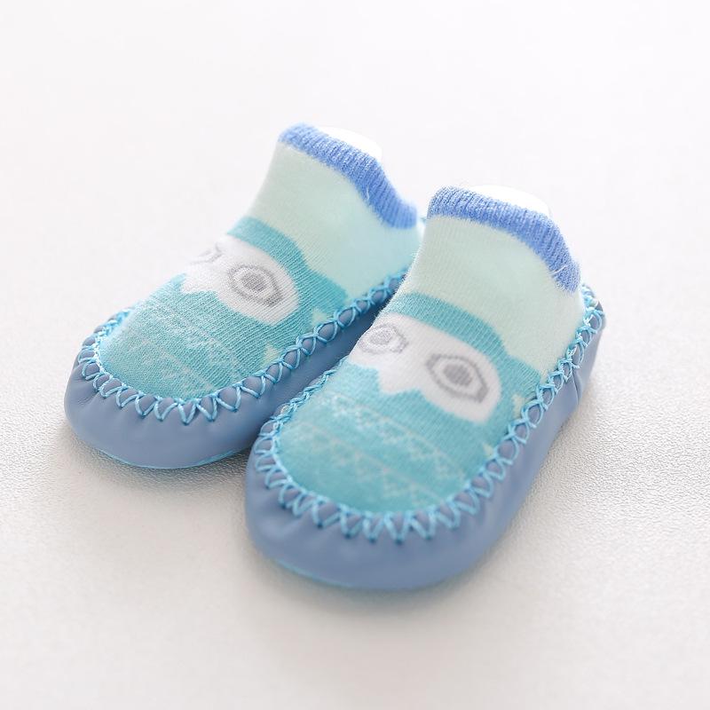 0-24Months Spring Autumn Newborn Rubber Soles Baby Socks Infant Baby Girls Boys Shoes Baby Floor Socks Anti Slip Soft Sole Sock