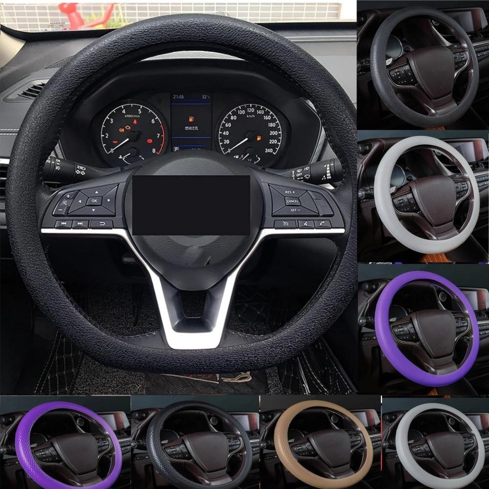 Anti-Slip Silicone Steering Wheel Cover - Universal Fit, Soft And Odorless, Durable For All Seasons