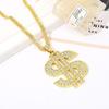 Set of 2 Durable Plastic Gold Chain Necklace Lightweight Neck Chain Comfortable