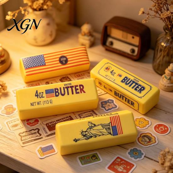 Quetschspielzeug für Erwachsene Langsam aufsteigender Butterstiel Kneten Stressabbau Weiches TPR Sensorische Linderung Kinder Angst Dekompression Hand Mittlere Größe Kugel