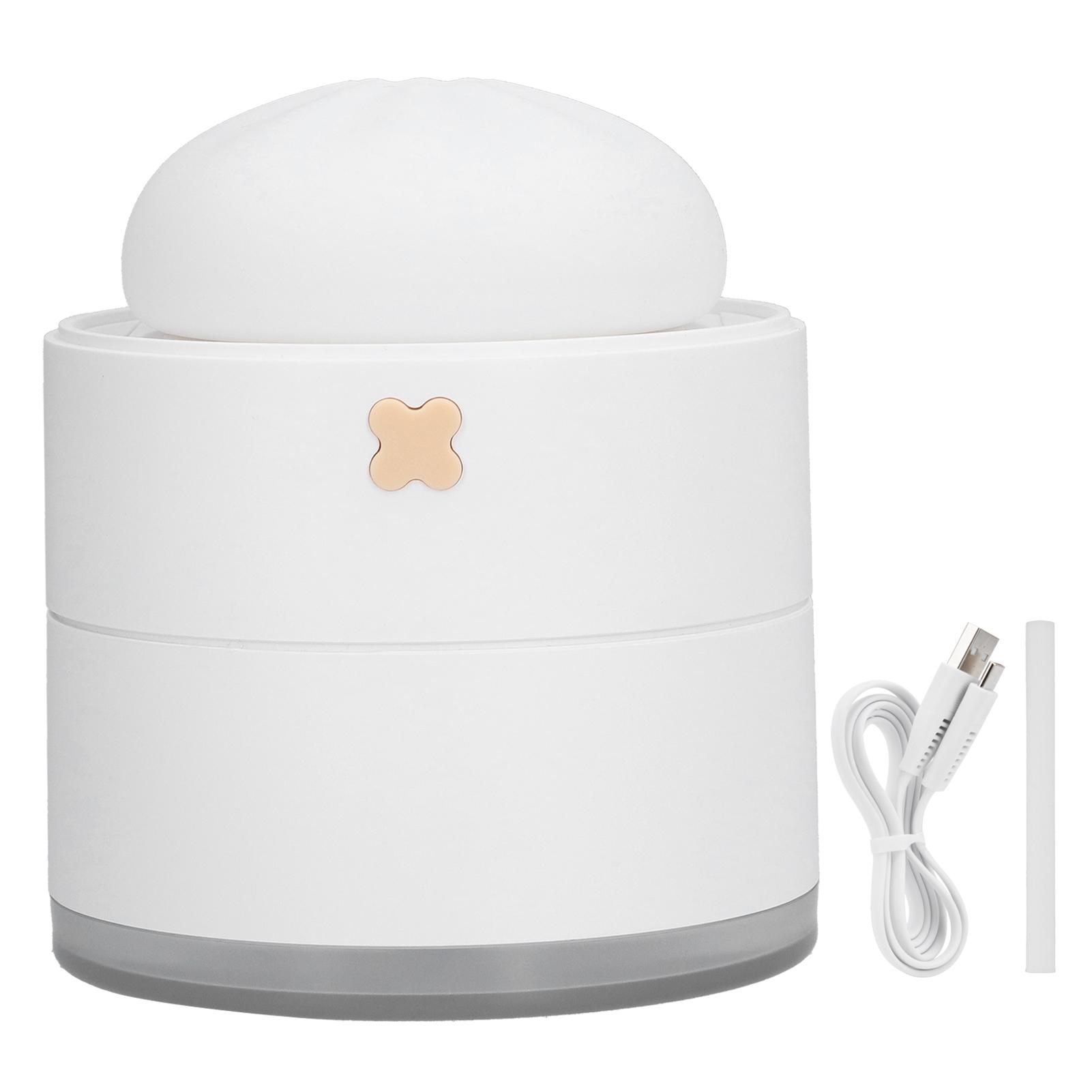 

400ml Steamed Bun Shape Humidifier 2 Gears Desktop Humidifier USB Powered