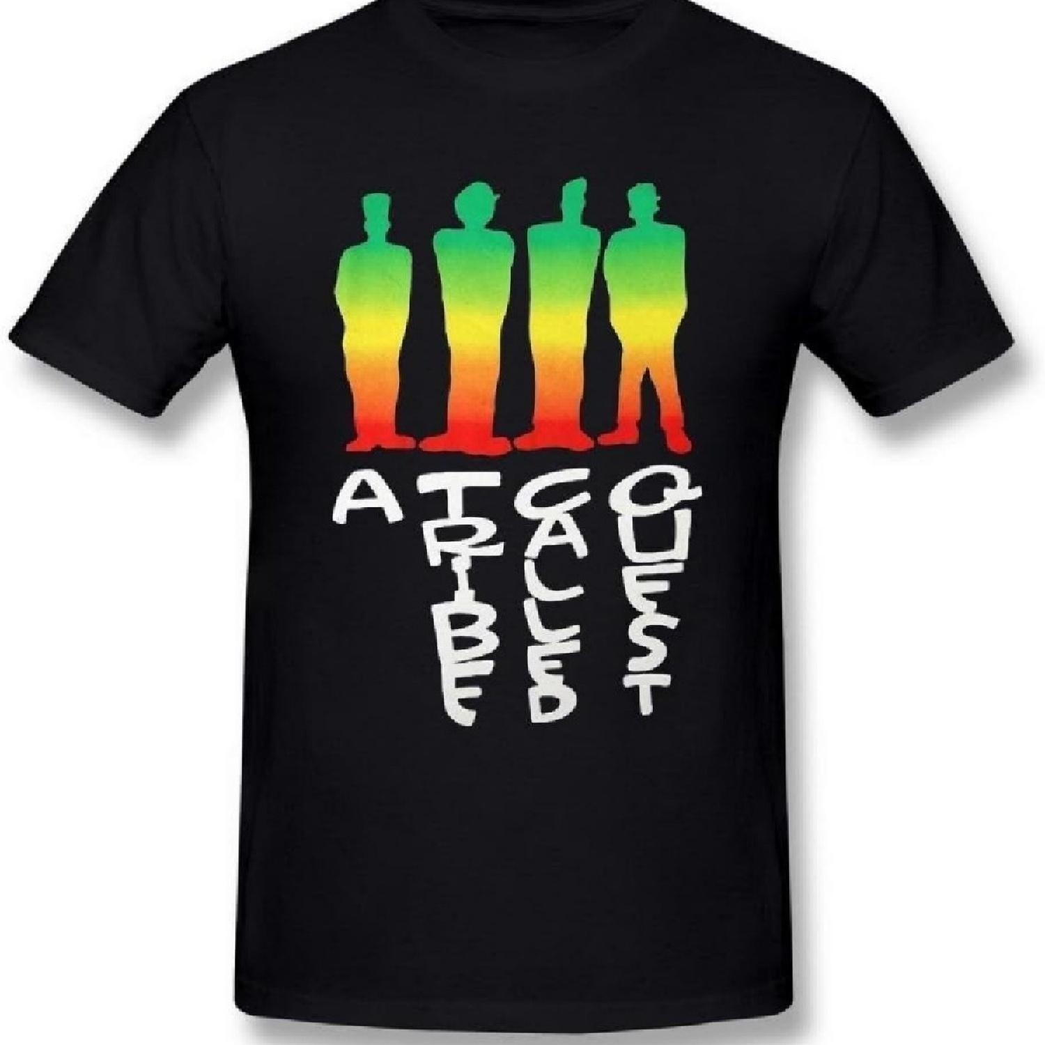 

Мужская черная футболка с постером A Tribe Called Quest, размер M XXXXXL чёрный