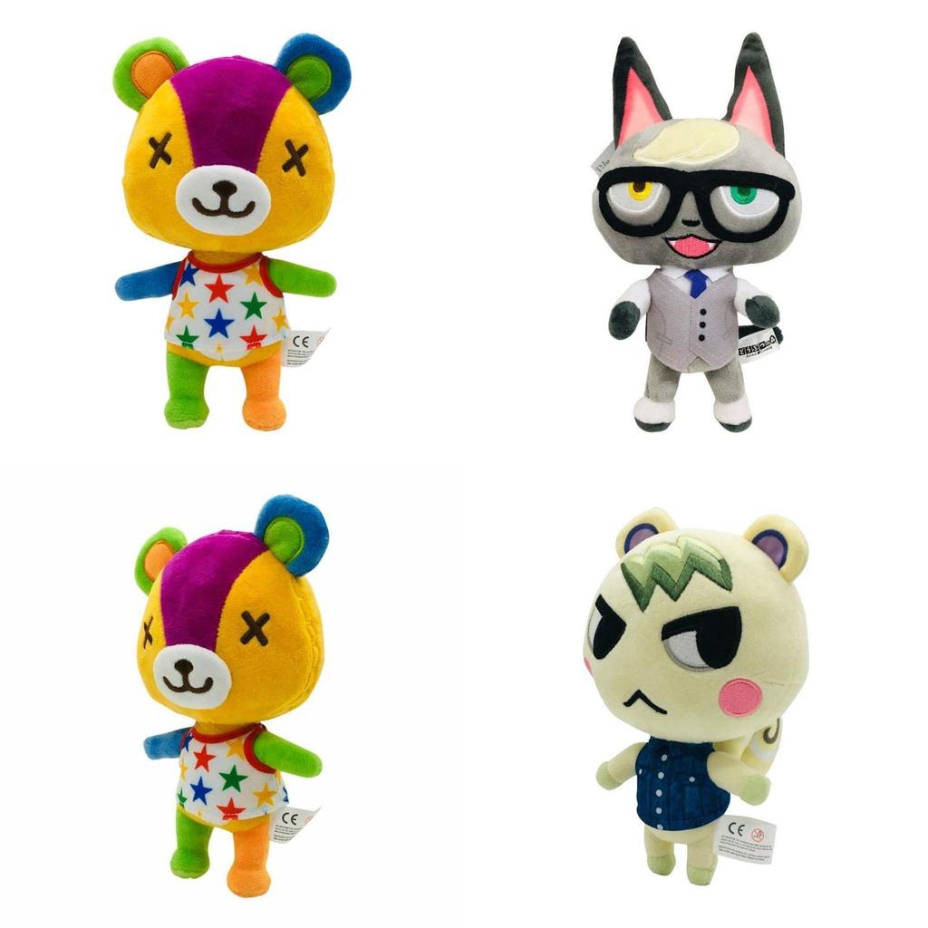 Soft And Adorable Animal Crossing Stitches Bob Marshal Raymond 8-inch Plush Toy Doll