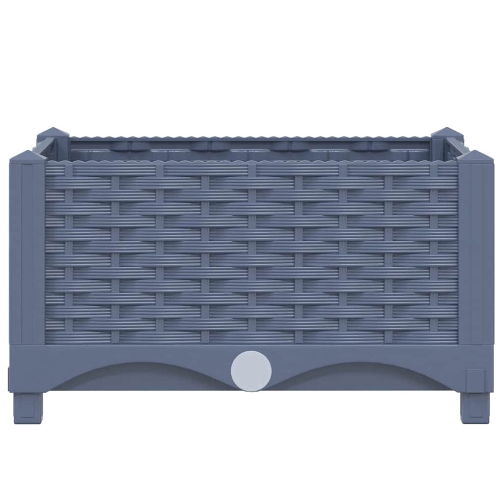 Raised Garden Bed 40 x 40 x 23 cm Polypropylene