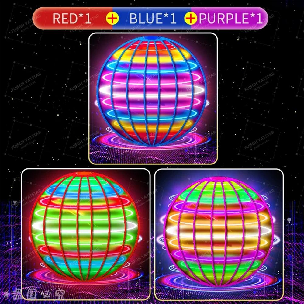 Ai Flying Orb Ball Toys Galaxy Cosmic Globe Boomerang Hover Ball Hand Drone Orbit Galactic Fidget Spinning Birthday Gift