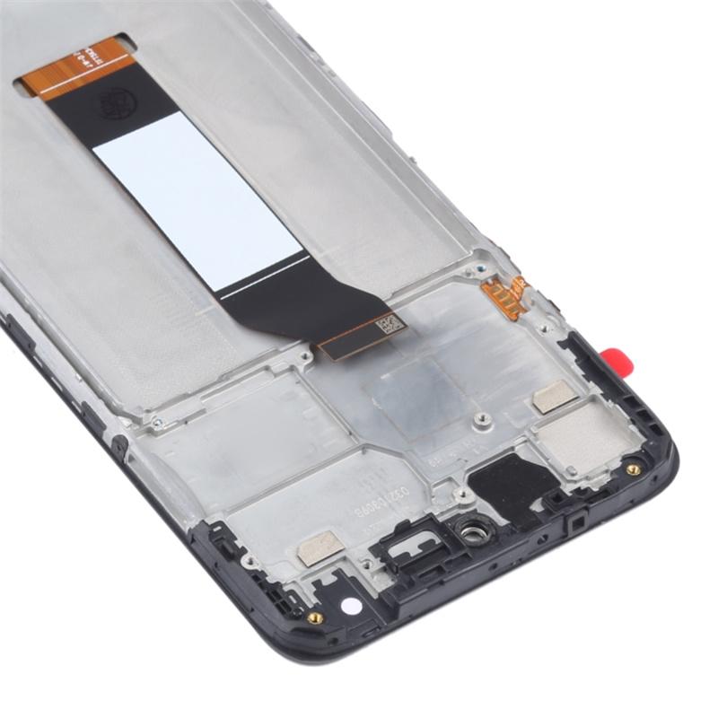 For Xiaomi Redmi Note 10 5G/Note 10T 5G M2103K19I/Poco M3 Pro 5G Grade C LCD Screen and Digitizer Assembly+Frame (without Logo)