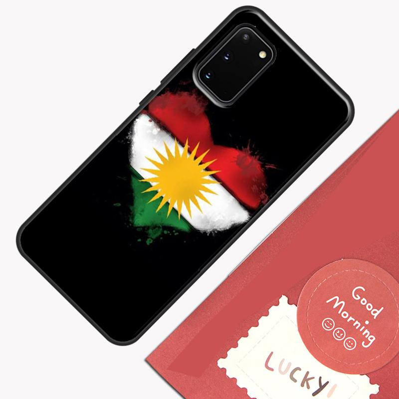 Kurdistan Flag Phone Case For Samsung Galaxy S23 S26 Ultra S20 S21 S22 S24 S25 Plus S10 S25 FE Cover Shell