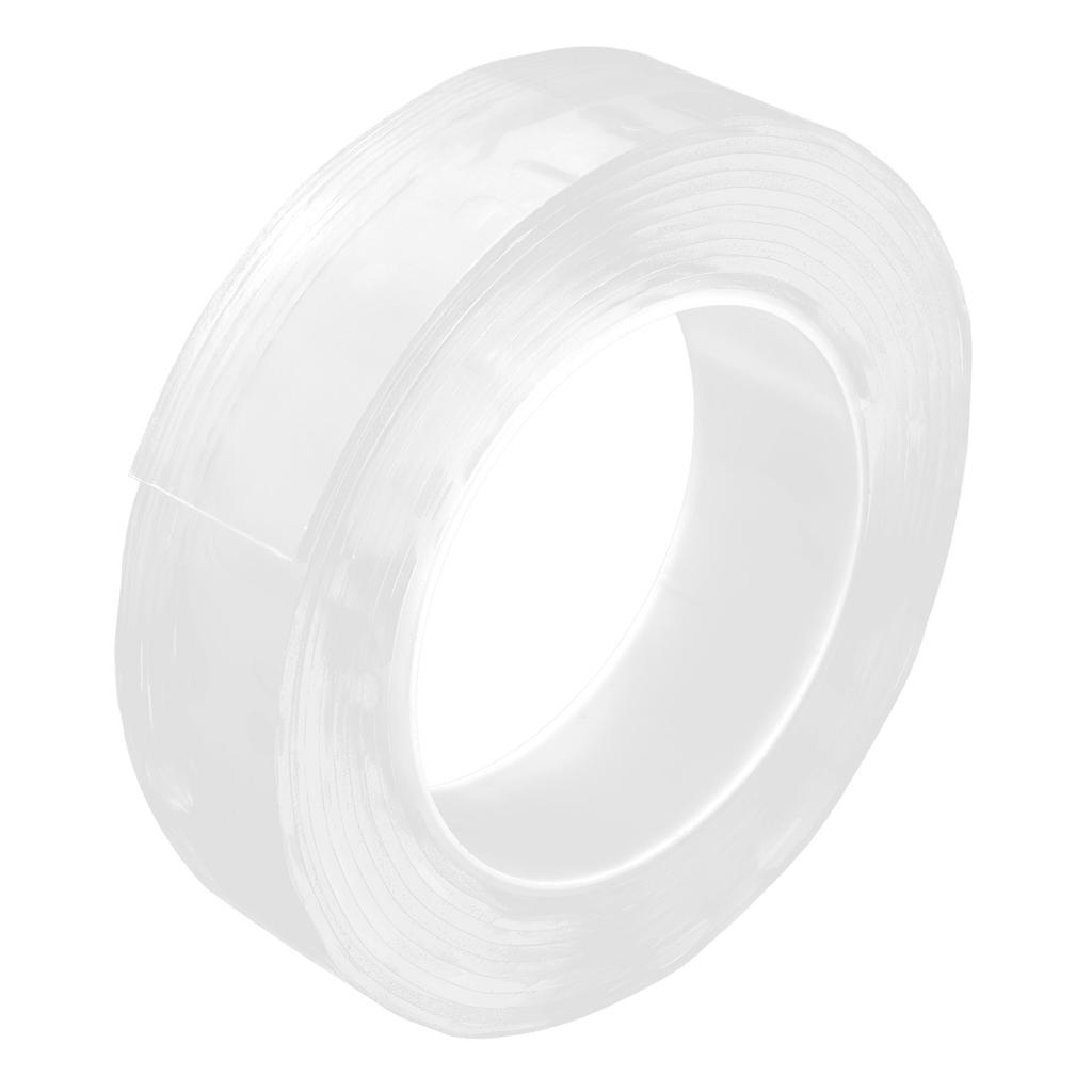 Bandă Dublu-Adezivă Multifuncțională Fără Marcaje, Removabilă, Lavabilă, Adeziv pentru Interior Exterior(3 m 9.8ft )