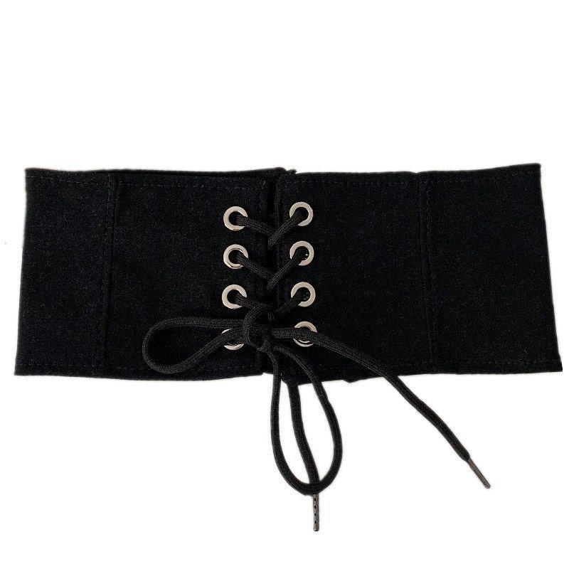 Elegant Black Waist Shaper Belt For Women Versatile Design For Dresses And Fashion