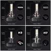 2Pcs Car Mini CSP LED H1 H4 Headlight H3 H7 H8 H11 Decoding Canbus 80W 16000LM Super Bright Fog Light HB3 HB4 9005 9006 HIR2 9012 Hi Lo Lamp Bulbs