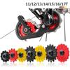 Ceramics Bike Rear Derailleur Pulley Aluminum Alloy Jockey Wheel Pulley for Shimano