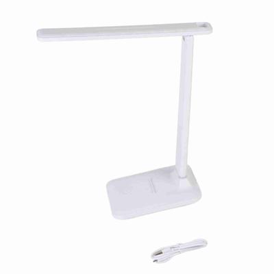 LED Reading Lamp Plastic Eye Protection USB Charging Desk Light for Bedroom Study 10W 5V/1A