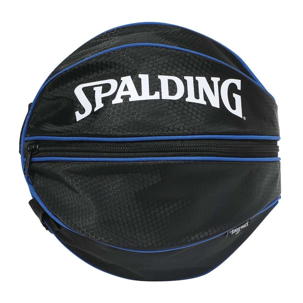 SPALDING Ball Bag Light, Blue and White, 27cm Diameter, 49-008BW
