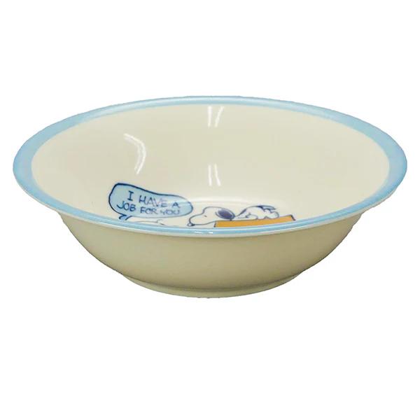 PEANUTS Snoopy 14 Fruit Bowl (HAPPY COLOR) Blue Japan NEW