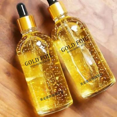 24K Gold Hyaluronic Acid Serum Anti-Aging Face Essence Moisturizing Skin Tightening Wrinkle Repair Facial Serum