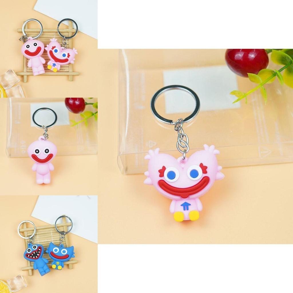 Stylish Poppy Playtime Silicone Keychain For Anime Lovers