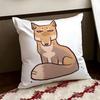 Sneaky Tibetan Fox Cushion Cover Reversible Soft Durable Pillow Cover Home  Car MultiScene Use for Daily Comfort
