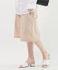 SMITHARMOR Sa Linen Length Wide Half Pants_Beige