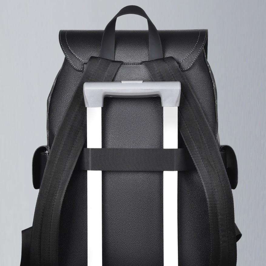 Travel backpack men's high-end sense large-capacity business backpack anti-splashing water travel short-distance men's computer backpack