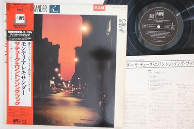 LP Record MONTY ALEXANDER  Duke Ellington Song Book 23MJ3422PROMO MPS 1984 Japan Obi Jazz Used