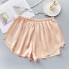 Womens Ice Silk Short Safety Shorts Under Skirt Shorts For Women Summer Loose Homewear Wide Leg Pants Women Pant Knickers Colors