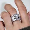 Supply, Copper Zircon Women'S Rings, Popular Fashion Engagement Jewelry