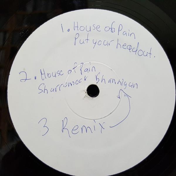 

12-дюймовая пластинка HOUSE OF PAIN WRECKSNEFFECT ALI Put Your Head Out Shamrocks And S НЕ НА МАРКИРОВКЕ Рэп Хип-Хоп R&B Б/у