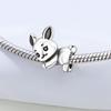 Orstarry 925 Silver Cute Rabbit Beads Charm Bracelet DIY Jewelry Trendy Gifts for Party