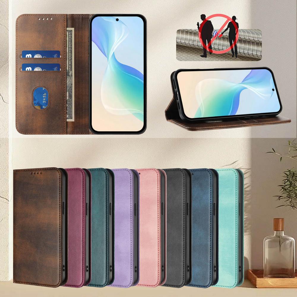 RFID Leather Wallet Funda For Oneplus Nord CE 4 Lite 5G Magnetic Flip Cover OnePlus Nord CE 3 2 Lite N30 N20 SE N10 N300 Case