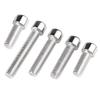 Yigu 201 Stainless Steel Cup Head Hexagon Screws and Bolts - M3, M4, M5, M6