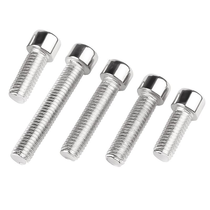 Yigu 201 Stainless Steel Cup Head Hexagon Screws and Bolts - M3, M4, M5, M6