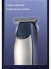 Rechargeable Silent Electric Hair Clipper with Digital Display - Edge & Oil Head, Ideal for Home Use & Hair Salons.