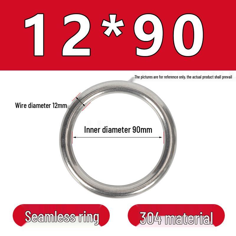 Stainless Steel Seamless O-Ring: Corrosion-Resistant Accessory for Handbags and Pet Gear