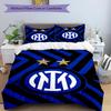 3pcs Football Team (8) Design Cover Set - HD Printed Bedding with 1 Cover and 2 Pillowcases - Perfect for Home and Dorm Decor