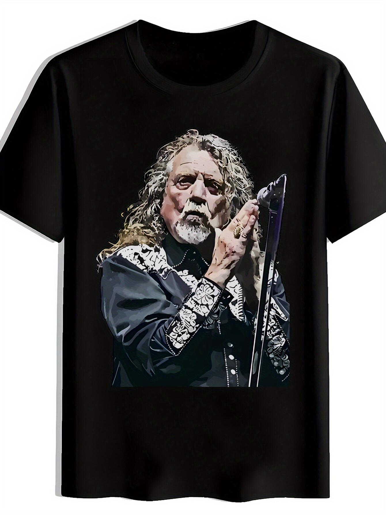 

Rock Band Graphic T-shirt - Vintage-Inspired Short Sleeve S