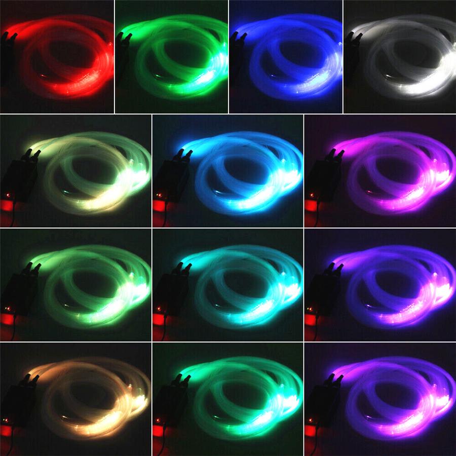 Twinkle Fiber Optic Lights Smartphone Bluetooth APP Control 12W Music Remote Control